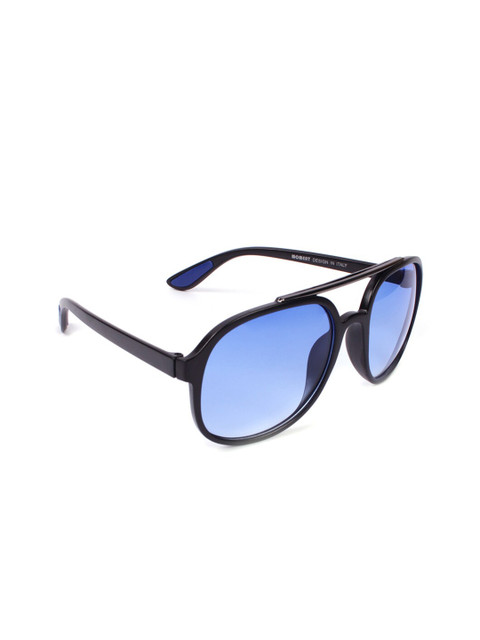 

FUZOKU Unisex Blue Lens Wayfarer Sunglasses