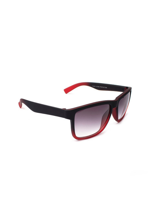 

FUZOKU Unisex Black Wayfarer Sunglasses
