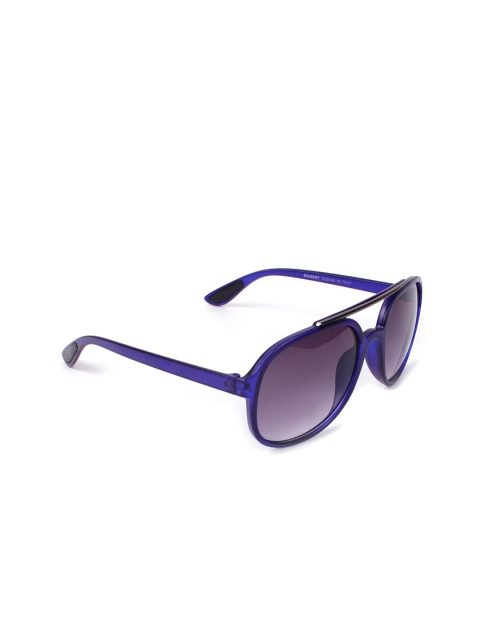 

FUZOKU Unisex Purple Lens Wayfarer Sunglasses