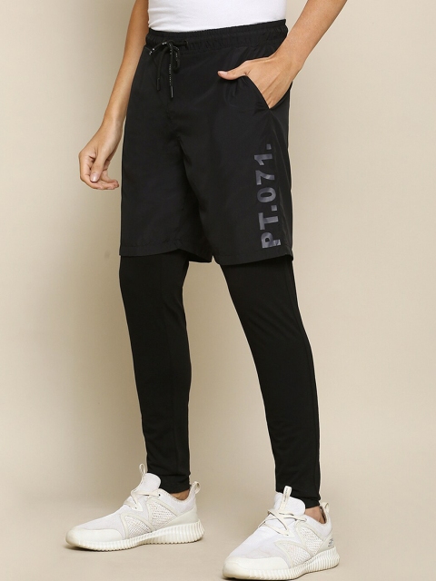 

Street Armor by Pantaloons Men Black Solid Slim-Fit Jogger