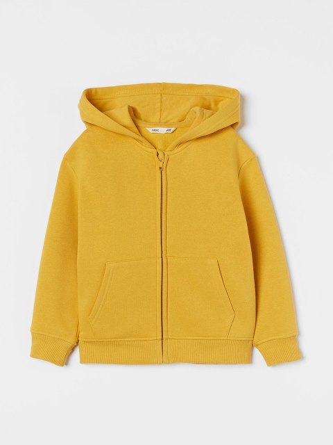 

H&M Boys Yellow Zip-Through Hoodie