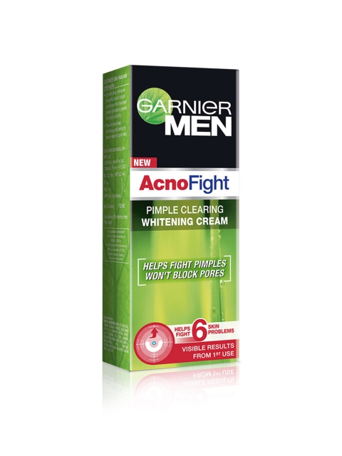 

Garnier Men Acnofight Pimple Clearing Whitening Cream 45 g, Black