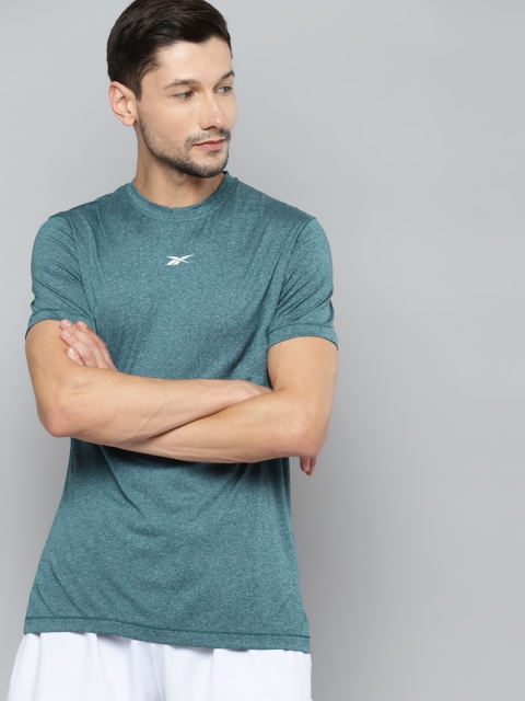 

Reebok Men Green Speedwick T-shirt