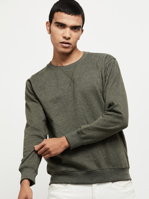 

max Men Green Sweatshirt