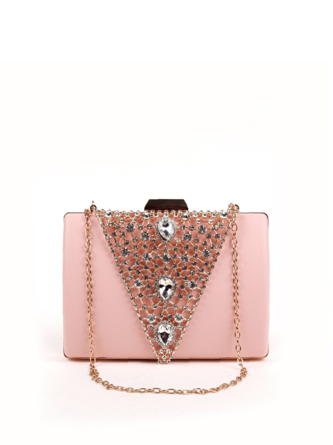 

ODETTE Pink Printed Purse Clutch