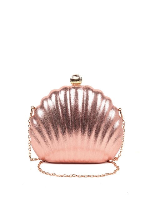 

ODETTE Rose Gold Box Clutch