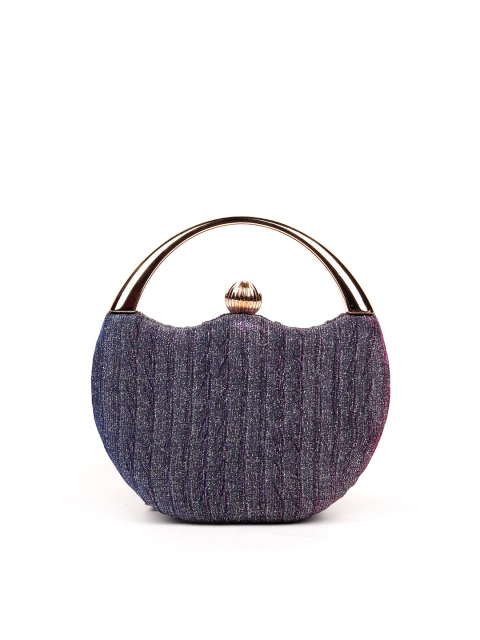 

ODETTE Woman Purple Box Clutch