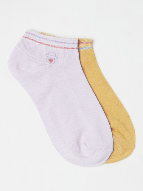 

J Style Women Assorted Solid Ankle Length Socks