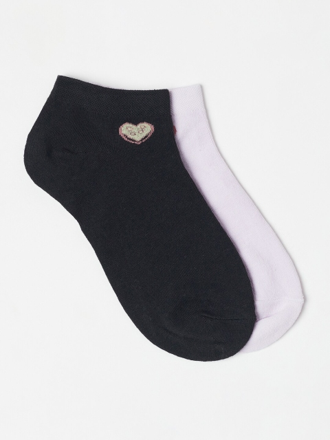 

J Style Multi Pack of 2 Ankle-Length Socks