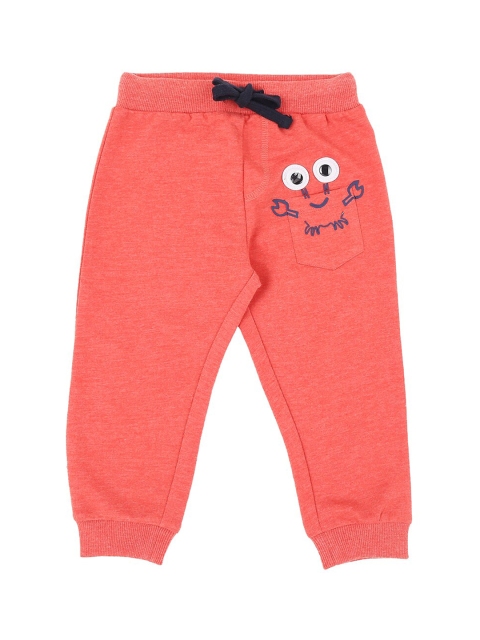 

Pantaloons Baby Boys Coral Red Track Pants