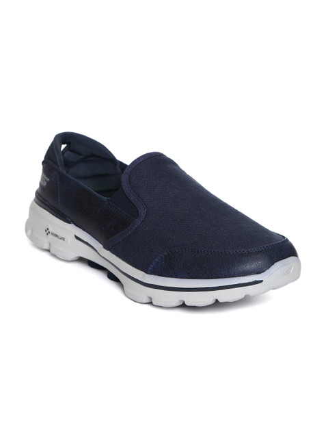 

Skechers Men Navy GO Walk 3 Shoes, Navy blue