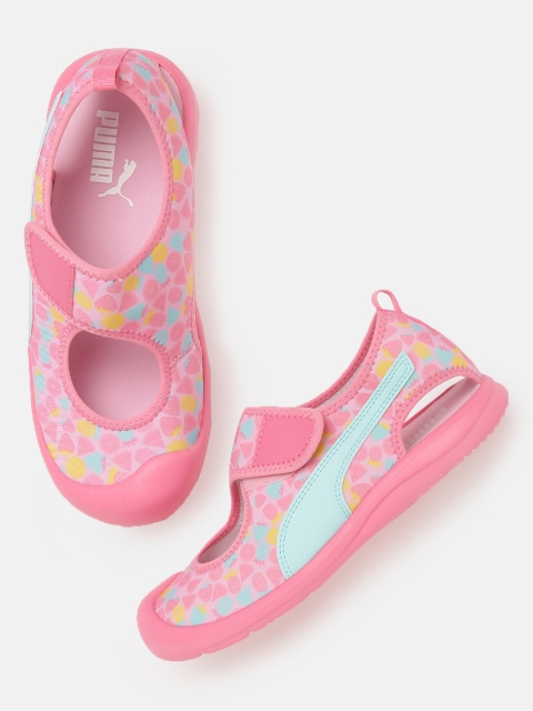 

Puma Kids Pink Aquacat PS Sports Sandals