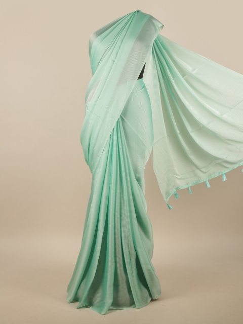 

Pothys Turquoise Blue Saree