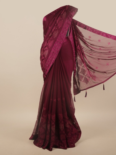 

Pothys Purple Ethnic Motifs Saree