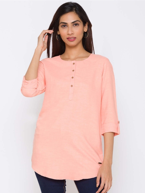 

ZOLA Peach-Coloured Tunic