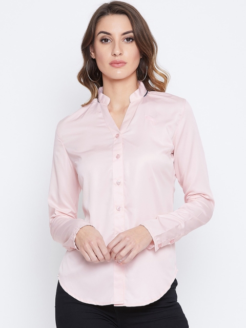 

JUMP USA Women Pink Opaque Formal Shirt