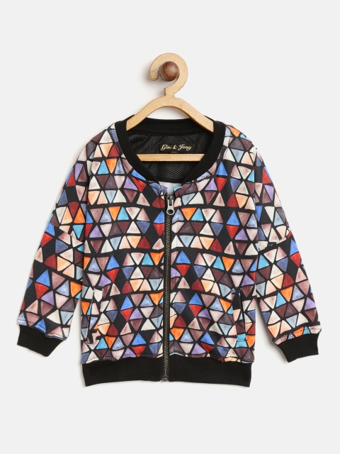 

Gini and Jony Girls Multicoloured Printed Sweatshirt, Multi