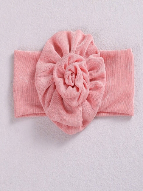 

AQUASTREET Girls Pink Flower Headdress Wide Hair Band