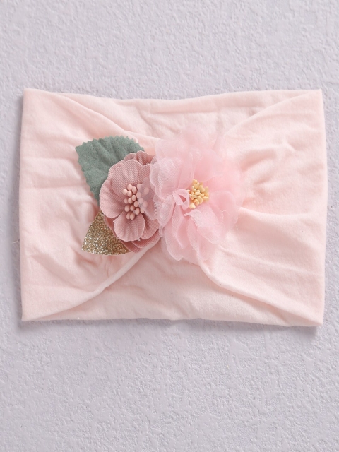 

AQUASTREET Girls Pink & Green 3D Floral Hairband