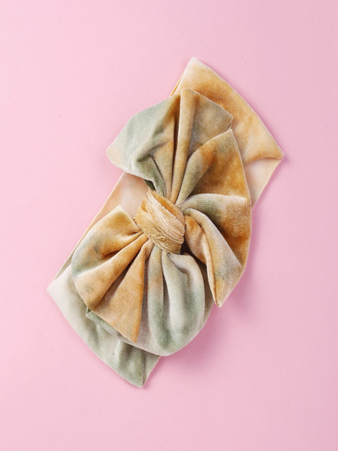 

AQUASTREET Girls Grey & Brown Bowknot Hairband