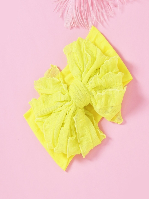 

AQUASTREET Girls Yellow Bow Hairband