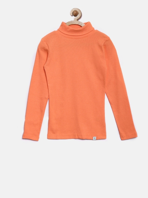 

Palm Tree by Gini & Jony Orange Boys Self-Striped Sweatshirt