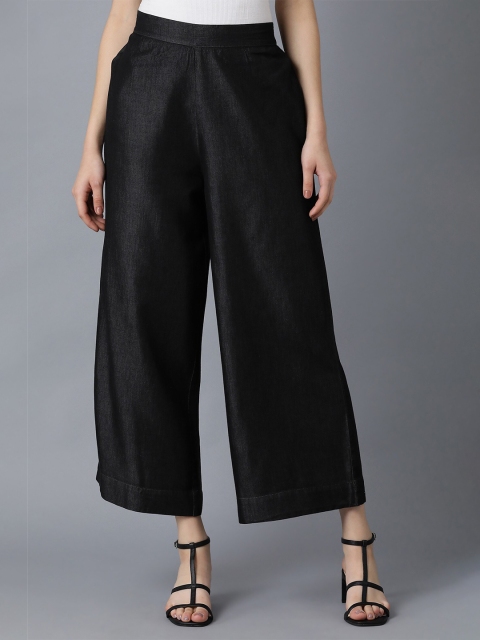 

elleven Women Black Palazzos