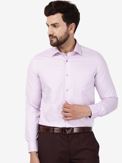 

Blackberrys Men Lavender Slim Fit Opaque Formal Shirt