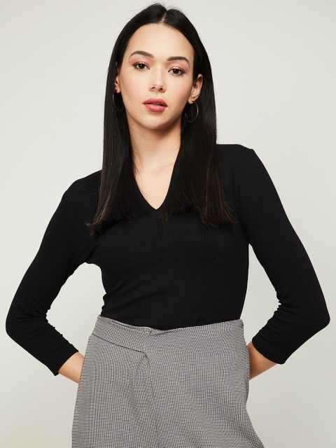 

CODE by Lifestyle Black Regular Top