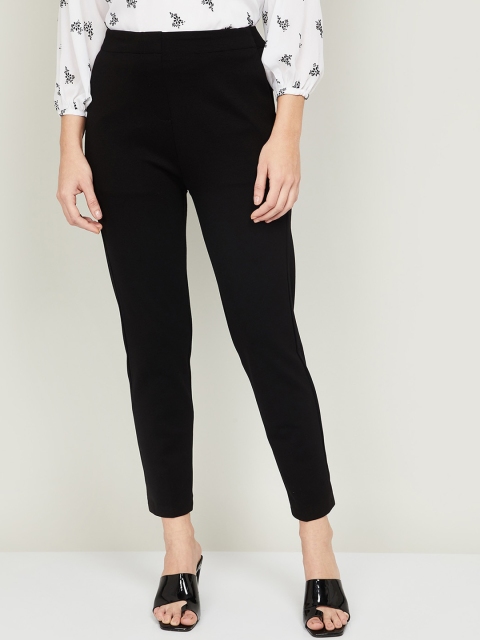 

CODE by Lifestyle Women Black Trousers