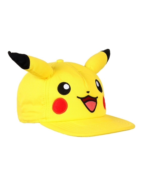 

Kids Ville Boys Yellow & Black Pokemon Printed Baseball Cap