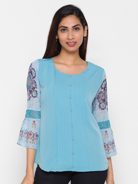 

ZOLA Blue Regular Top