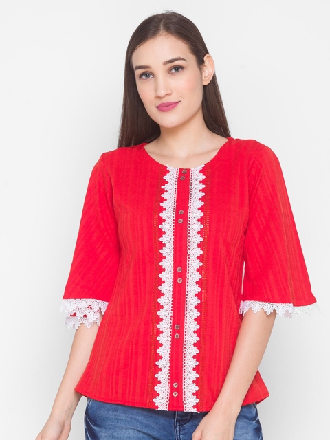 

ZOLA Red Regular Top