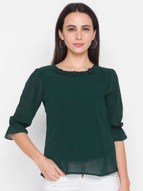 

ZOLA Green Regular Top