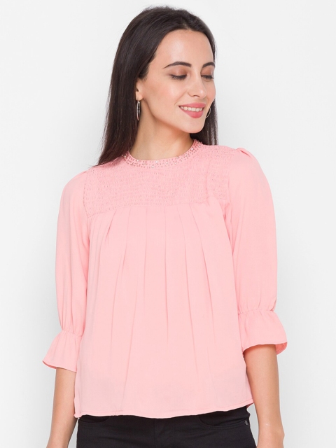 

ZOLA Woman Peach-Coloured Regular Top