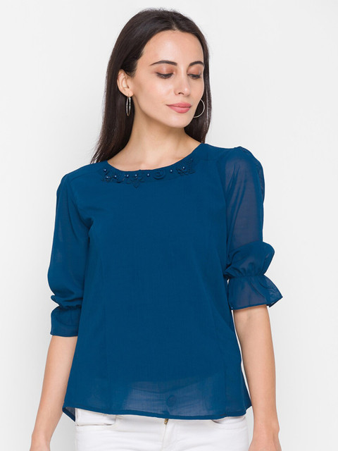 

ZOLA Woman Blue Regular Top