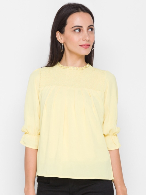 

ZOLA Woman Yellow Regular Top