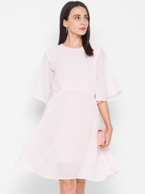 

ZOLA Pink Chiffon Dress