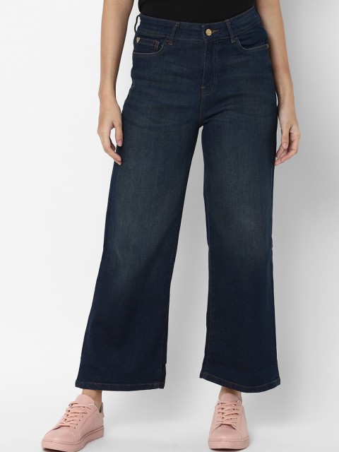 

Allen Solly Woman Women Navy Blue Straight Fit Light Fade Jeans
