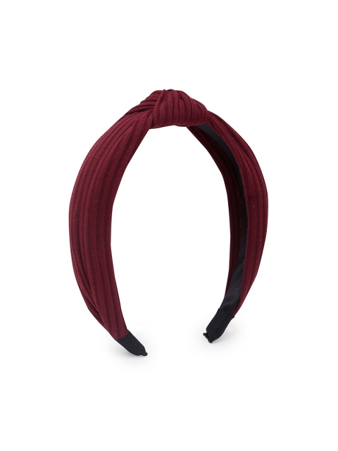 

Lilly & sparkle Women Red Metal Knotted Hairband