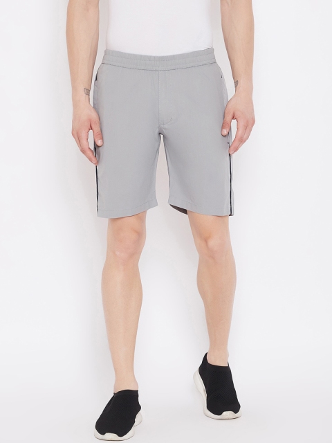 

Okane Men Grey Sports Shorts