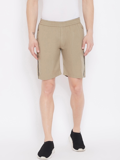 

Okane Men Brown Sports Shorts