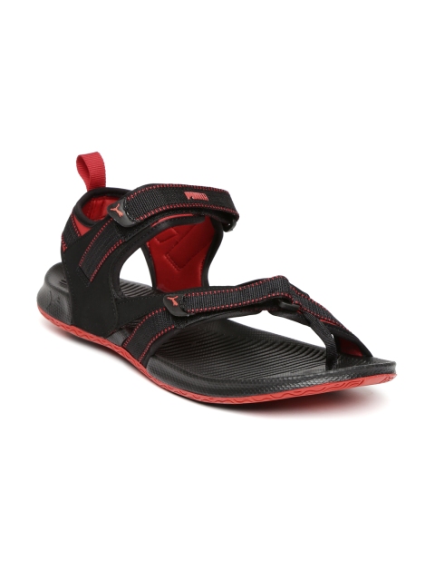 

PUMA Men Black Walker DP Sports Sandals