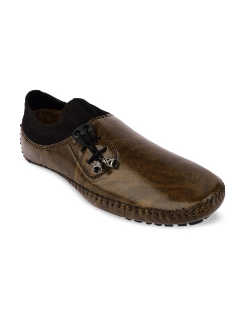 

Hulya Men Brown Driving Shoes