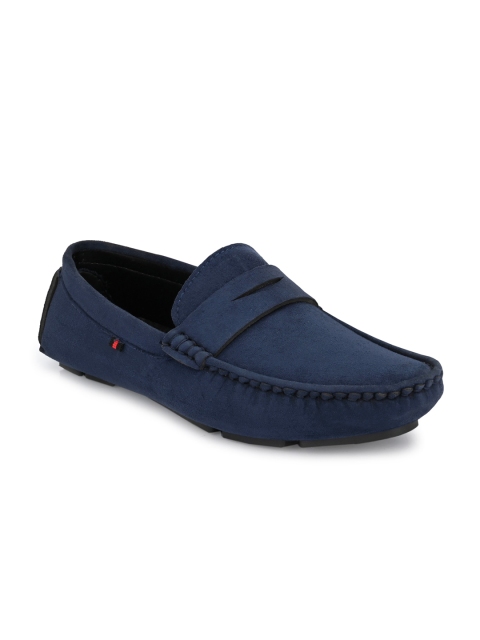 

AfroJack Men Blue Driving Shoes