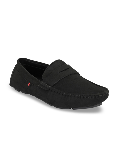

AfroJack Men Black Driving Loafers