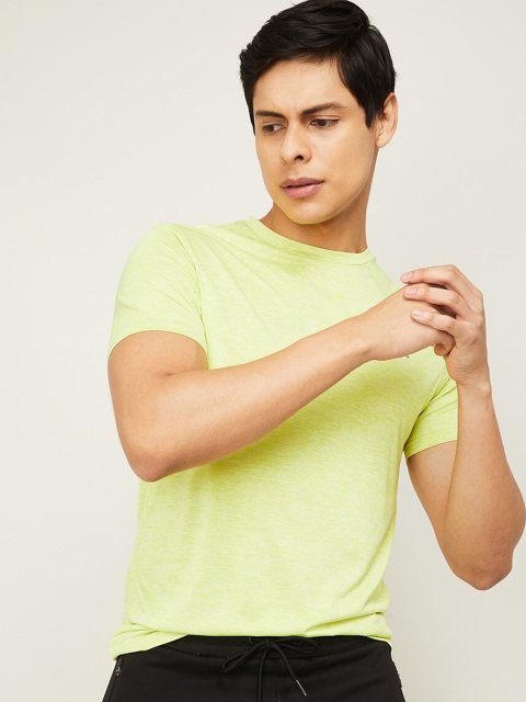 

Kappa Men Yellow T-shirt