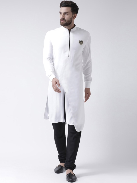 

I Know Men White Kurta