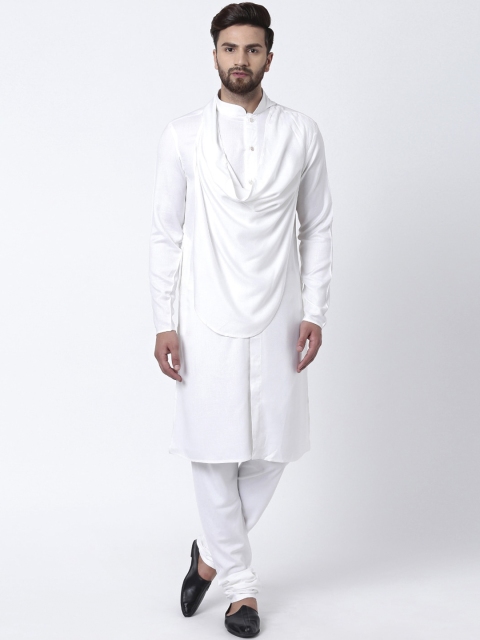 

I Know Men White Kurta