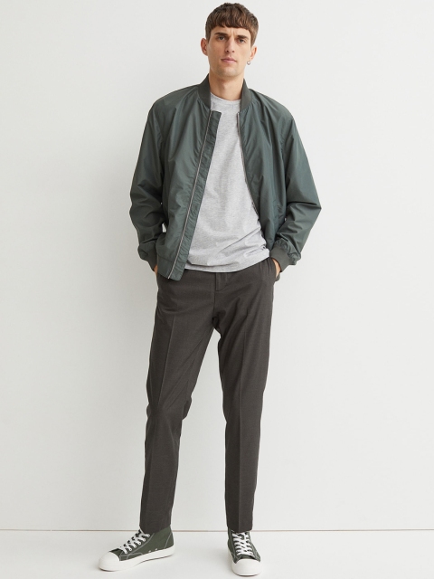 

H&M Men Suit trousers Slim Fit, Green
